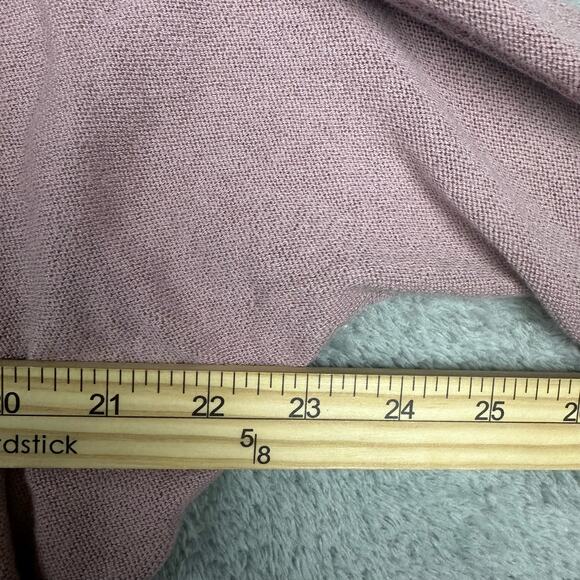 Anthropologie Between Me & You Size M Womens Cowl Neck Mauve Wool Blend Sweater - Picture 5 of 6